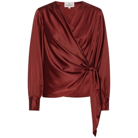 Karmamia Ines Bluse, Bordeaux